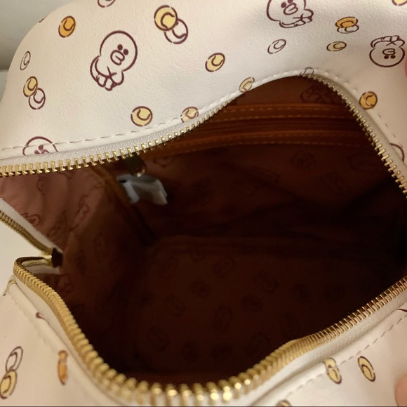 Boxlunch Line Friends Brown Backpack - Picture 9 of 10